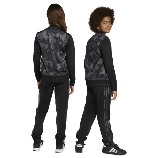 Adidas Παιδικές φόρμες σετ Essentials 3-Stripes Camo Tricot Tracksuit